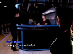 stripper gives blowjob in tales from the deep eve 7