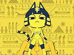 original ankha animation brings wild hentai vibes to life