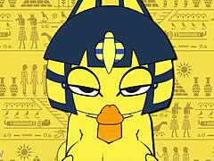 original ankha animation brings wild hentai vibes to life