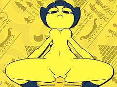 original ankha animation brings wild hentai vibes to life