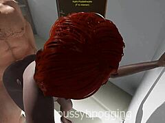 fat guy and black girl at model agency