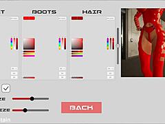 Want to play this 3d metal bondage game with big tits and bdsm?