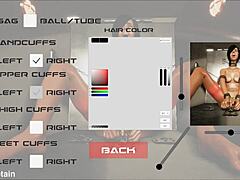 Want to play this 3d metal bondage game with big tits and bdsm?
