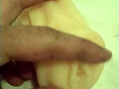 Playing Hard with Artificial Pussy in Wild Solo Fetish Action for Intense Pleasure.