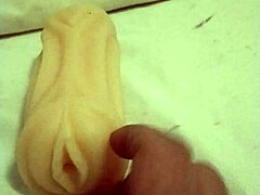 Playing Hard with Artificial Pussy in Wild Solo Fetish Action for Intense Pleasure.