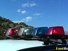 OUTDOOR BANGING with busty Sandy Simmers!