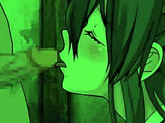 Battle shrine maiden honoka gets fingered bound in maid game masturbation bondage.