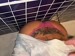 Latina Milf Flashes Pussy in Car Before Hot Public Banging on Cassiflix