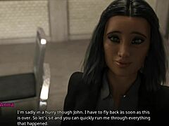 Anna's mature ass tease