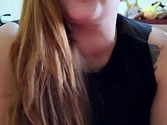 Guy Jerks Off Near Pussy on Camera