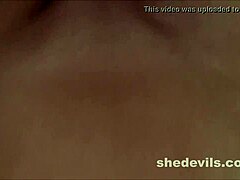 Wicked skinny girl Kira on webcam