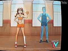 Eri-chan's intense home workout featuring deepthroat, big tits, and monster cock action by Derpixon