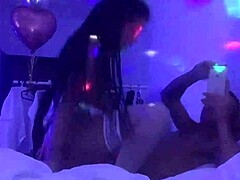 Amateur Gay Tattoo Guy Fucks Big Ass in Lingerie