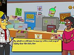 The Simpsons game that you have never played features the burning of the mansion
