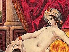 Hot erotic illustrations from the past