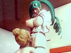 Girlfriend And Friend Explore Lesbian Fun!