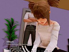 A walkthrough of the anime visual novel and PC game Harem Hotel 73
