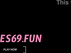 look, Rapunzel spots a cock and gives a footjob in animation