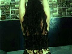 adorable 18 yo is afraid to hurt in asian japanese setting with cute amateurs