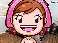 Mamãe te dá uma foda de peitos no anime hentai