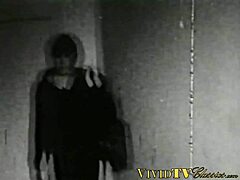 Wild vintage strapon action with busty big-ass pornstars in a retro lesbian scene full of raw energy