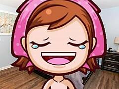 Mama gives you a tit job in anime hentai