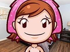 Mama gives you a tit job in anime hentai