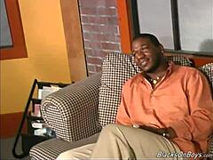 Watch this gay interracial threesome bang hard!