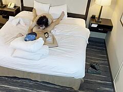 Tattoed Beauty Sucks Cock