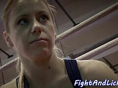 Lesbian European babes licking and fingering wet pussies hard