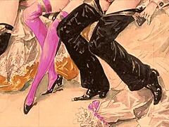 Beautiful erotic artwork from the good old days