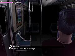 Wet and wild college girl's train ride in SFM