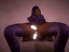 Is Sombra Dancing with Double Dildo in Overwatch Parody?