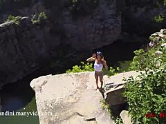 Passionate sex in a dangerous location with a petite fitness enthusiast named Mia Bandini