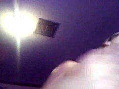 Homemade video of a hot blowjob and cock riding action on Facebook