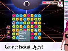 Vtuber Lewdneko Plays Isekai Quest with Creampie Scenes