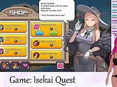 Vtuber Lewdneko Plays Isekai Quest with Creampie Scenes