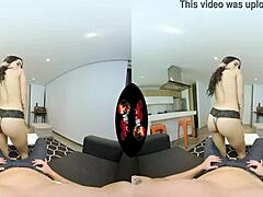 Tiny Latina Teen Tight Pussy Pounding in VR