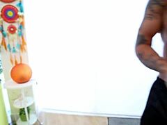 Big black cock penetrates Cuban angel's tight pussy