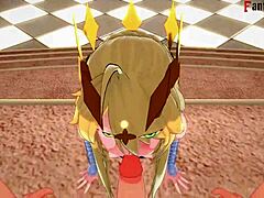 in this pov fantasy, artoria pendragon from fate zero gets fully immersed in the action.