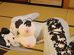 Lady dimitrescu finds you in 4k hentai game