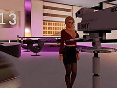 giudy lovaluv pwetie in a doggystyle casting interview scene