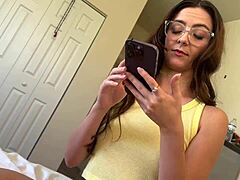 Creampie for My Horny Teen Step Sister Serena Hill in POV Household Fantasy.