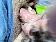 Getting head in the car on a rainy day 😘