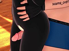 여친이 엔더맨으로 분장해서 베드 헨타이 3D 마인크래프트