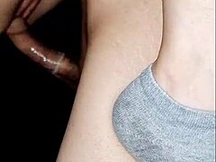 Младшая сестра лучшего друга скачет как профи и глотает сперму в 18! 😍