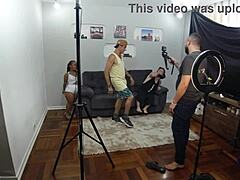 Skinny girl gets it hard in hot cousin encounter