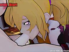 Yang Blows Ruby in Animated Loop
