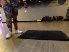 Natural Tits Bent Over Doggy Fuck Monster Cock Gym Public