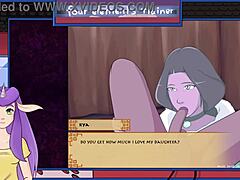 Train four elements with a hot milf in Avatar